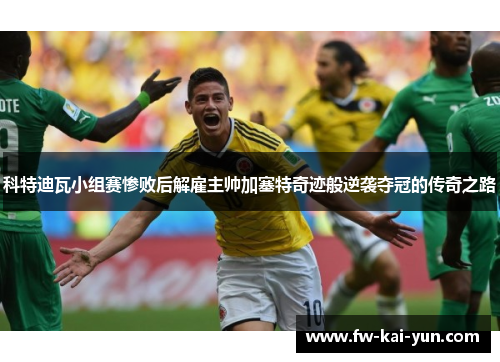 科特迪瓦小组赛惨败后解雇主帅加塞特奇迹般逆袭夺冠的传奇之路